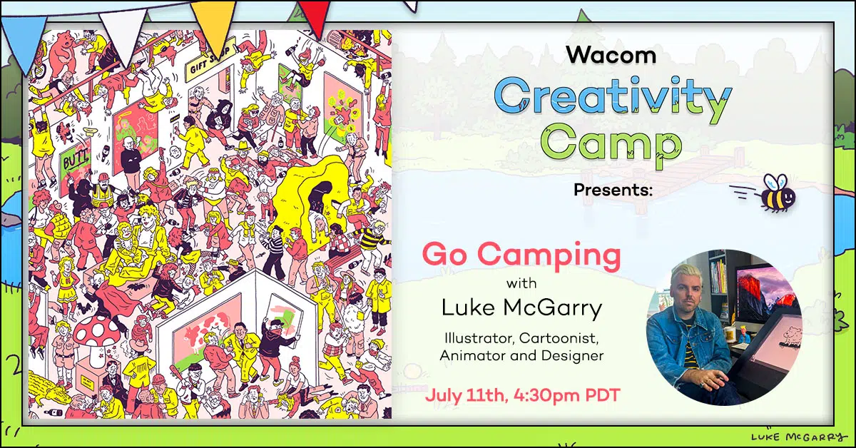 Campamento de Creatividad Luke McGarry Imagen Promocional Horizontal