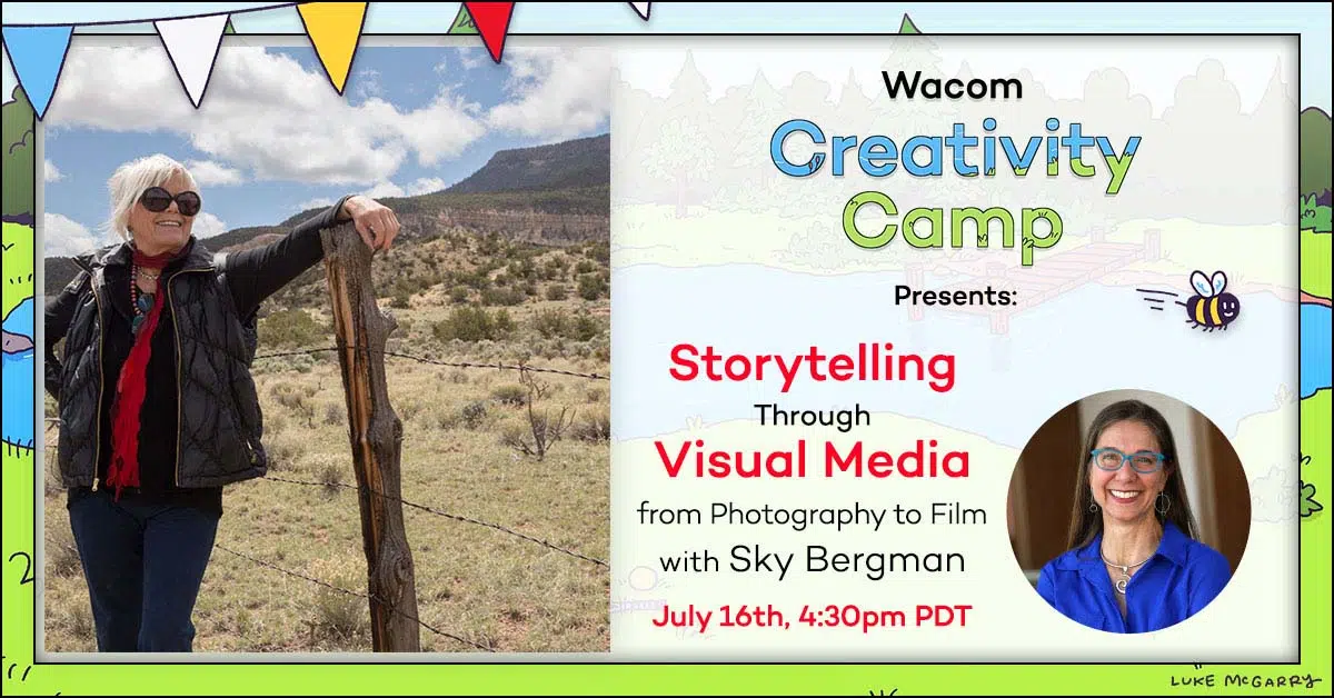 Creativity Camp Sky Bergman Horizontal Promo Image