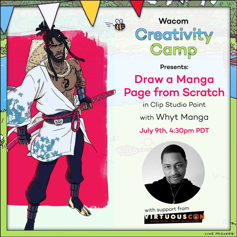 Whyt Manga Creativity Camp Promo