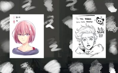 Juegos de pinceles gratuitos o asequibles de Clip Studio Paint para artistas manga