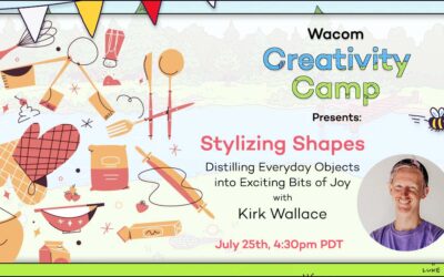 July 25, 2024: How to design interesting shapes and objects with Kirk Wallace