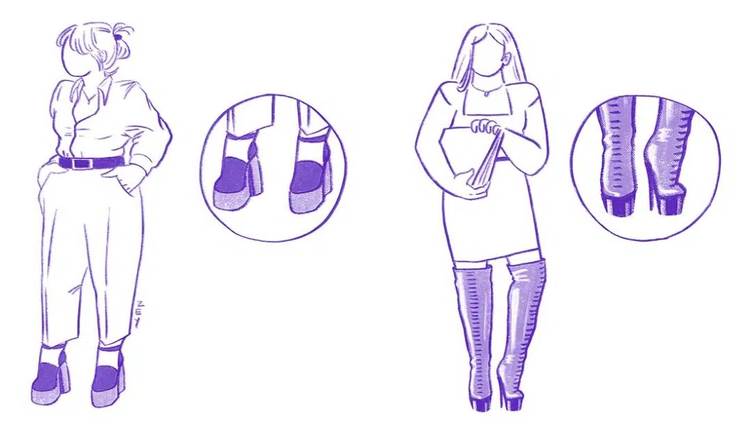 Character Design Heels 3