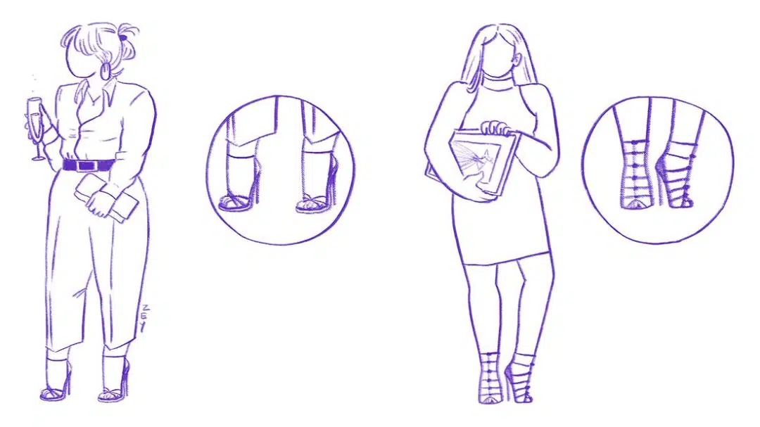 Character Design Heels 4