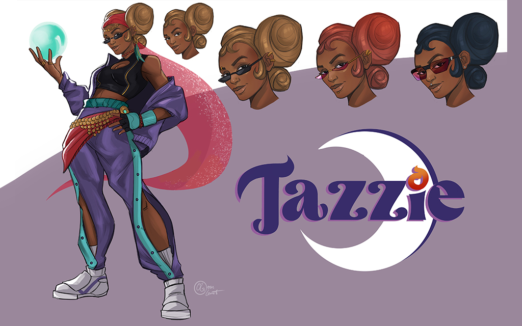 Omar Gomet Jazzy Concept Art