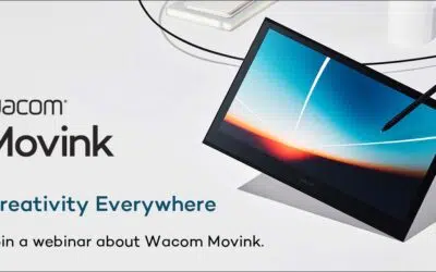 Creatividad en todas partes: Participa en un seminario web gratuito sobre Wacom Movink, ¡tu nueva pantalla profesional portátil! 