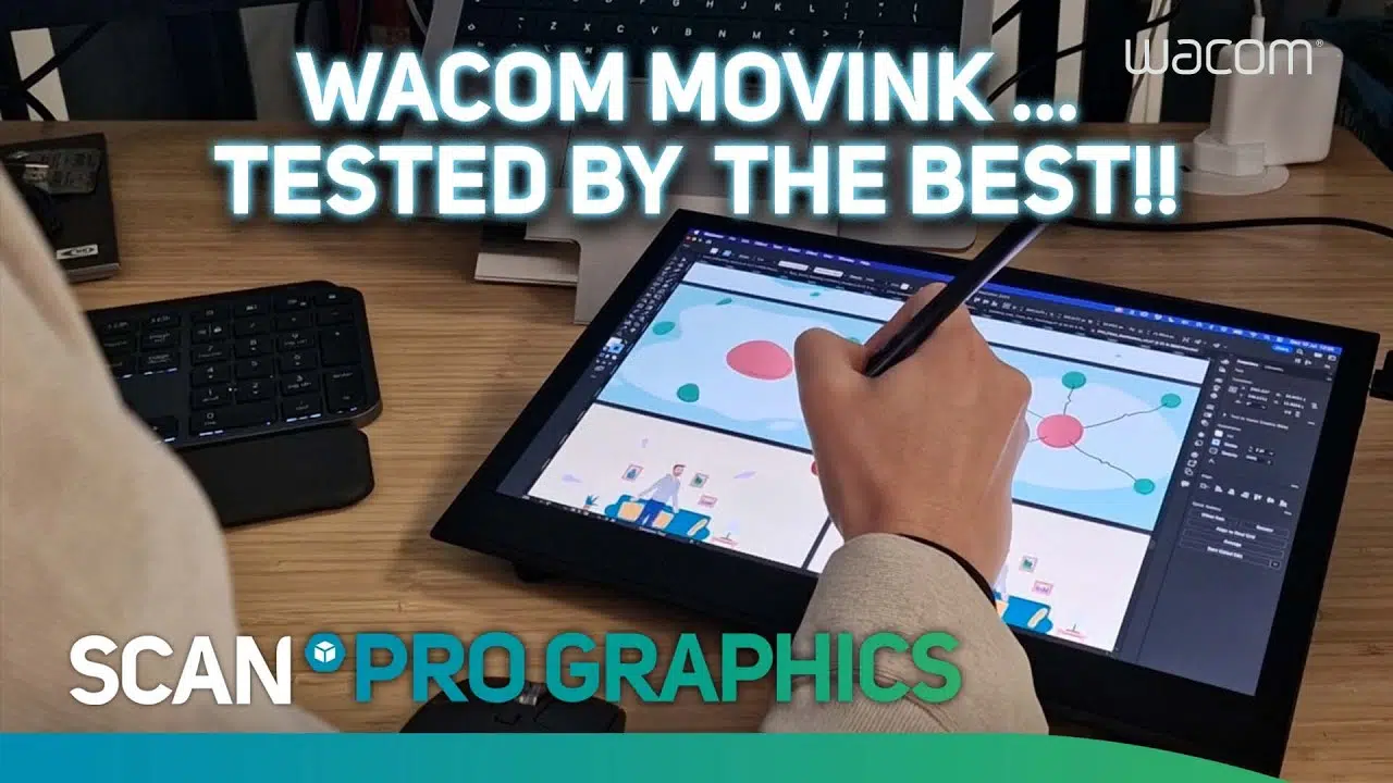 Miniatura del vídeo: Wacom Movink ¡Revisión con pistas y capa!