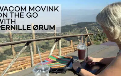 How Pernille Ørum uses Wacom Movink to stay productive while traveling around Africa