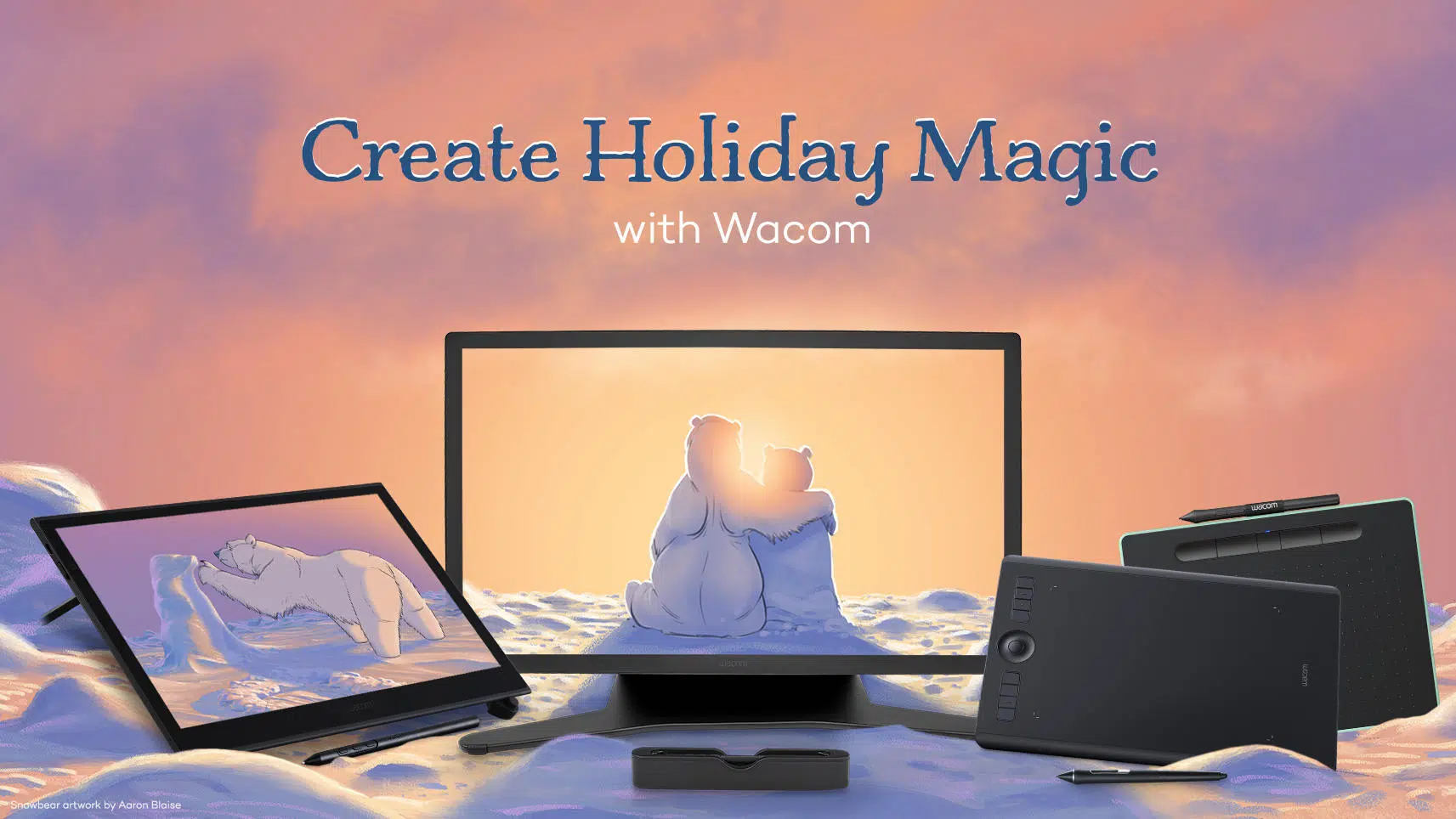 Create holiday magic with Wacom