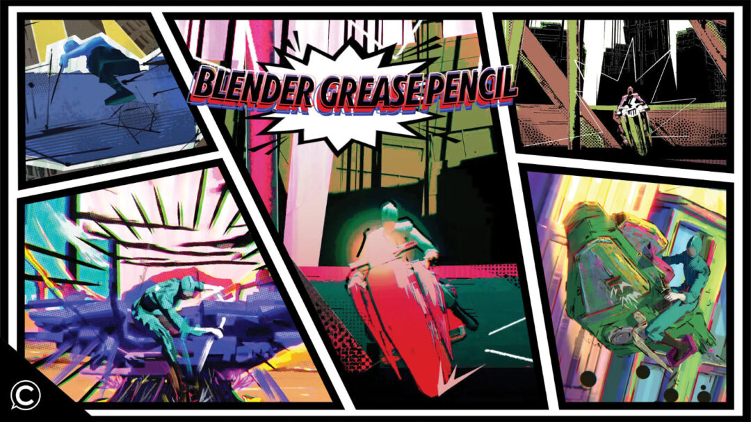 How to Use Maya and the Blender Grease Pencil for ‘Spider-Verse’ Style 3D Animation Workflows