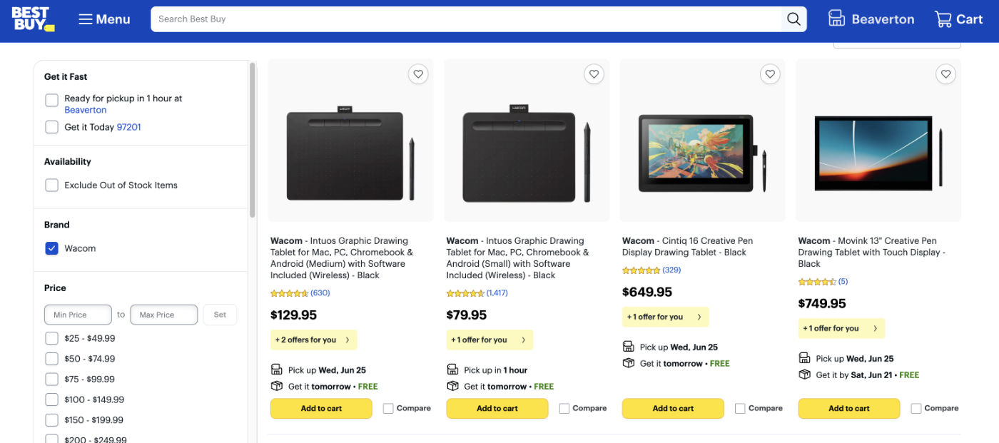 Best Buy Wacom 