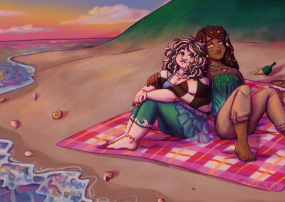 Explore Wacom content 1 Armadillo Kat’s Illustration Process on the Wacom One 12 Pen Display