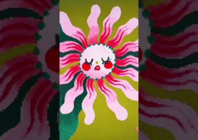 Del boceto al estilo: ¡Mira cómo So Lazo convierte el arte en moda ponible! 🧵🌺