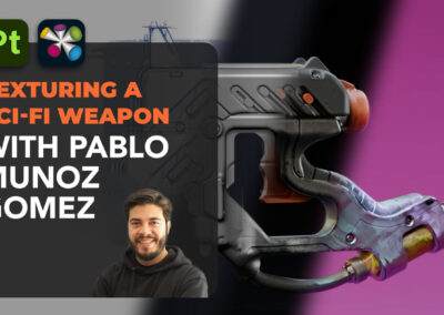 How to create incredible textures using Adobe Substance 3D, with Pablo Muñoz Gómez — An 8-part tutorial series