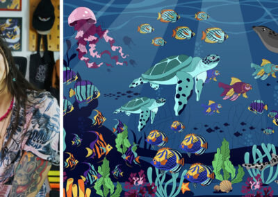 Carolina Peláez on her nature-inspired vector illustrations, art school, and why she prefers freelancing