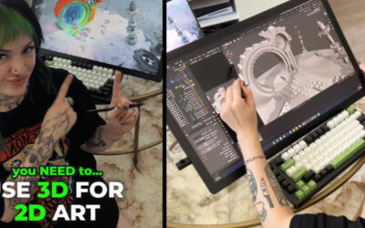 What can you do with a Wacom? 54 Why 2D artists should use 3D tools, with Kelly Daley