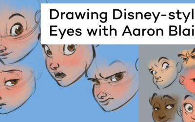 How to draw Disney-style eyes, with Aaron Blaise