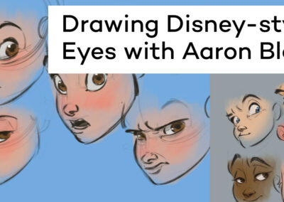 How to draw Disney-style eyes, with Aaron Blaise
