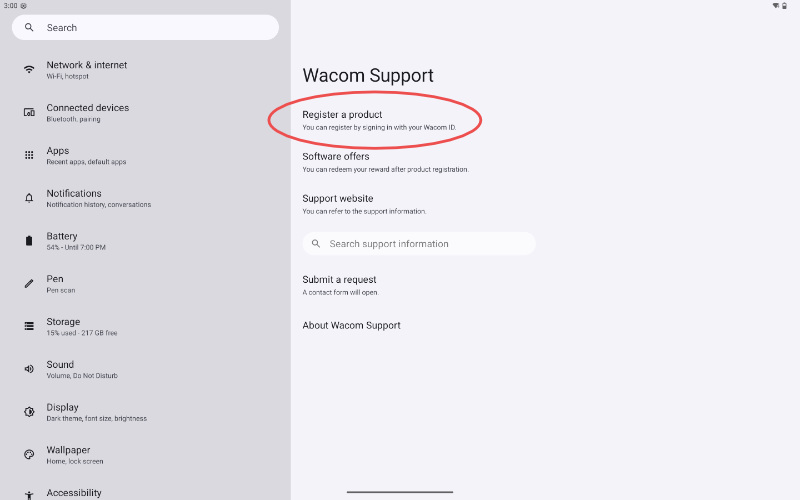 How to access the included Clip Studio Paint software trials on your new MovinkPad all-in-one portable pen tablet 17 MovinkPad Pro Registration Image 2
