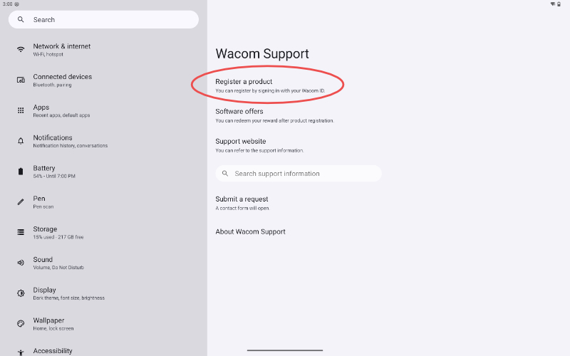 How to access the included Clip Studio Paint software trials on your new MovinkPad all-in-one portable pen tablet 5 MovinkPad Registration Image 1