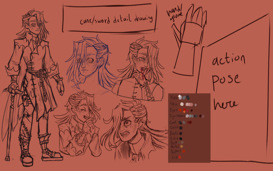 How to design a custom Dungeons & Dragons character, with Armadillo Kat 4 Step 3 Layout