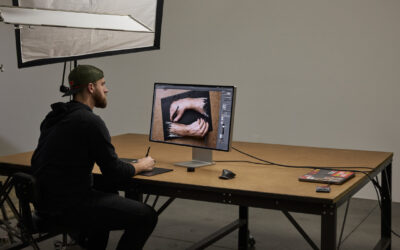 How photographer Caleb Kerr went meta by shooting Intuos Pro … then editing with Intuos Pro
