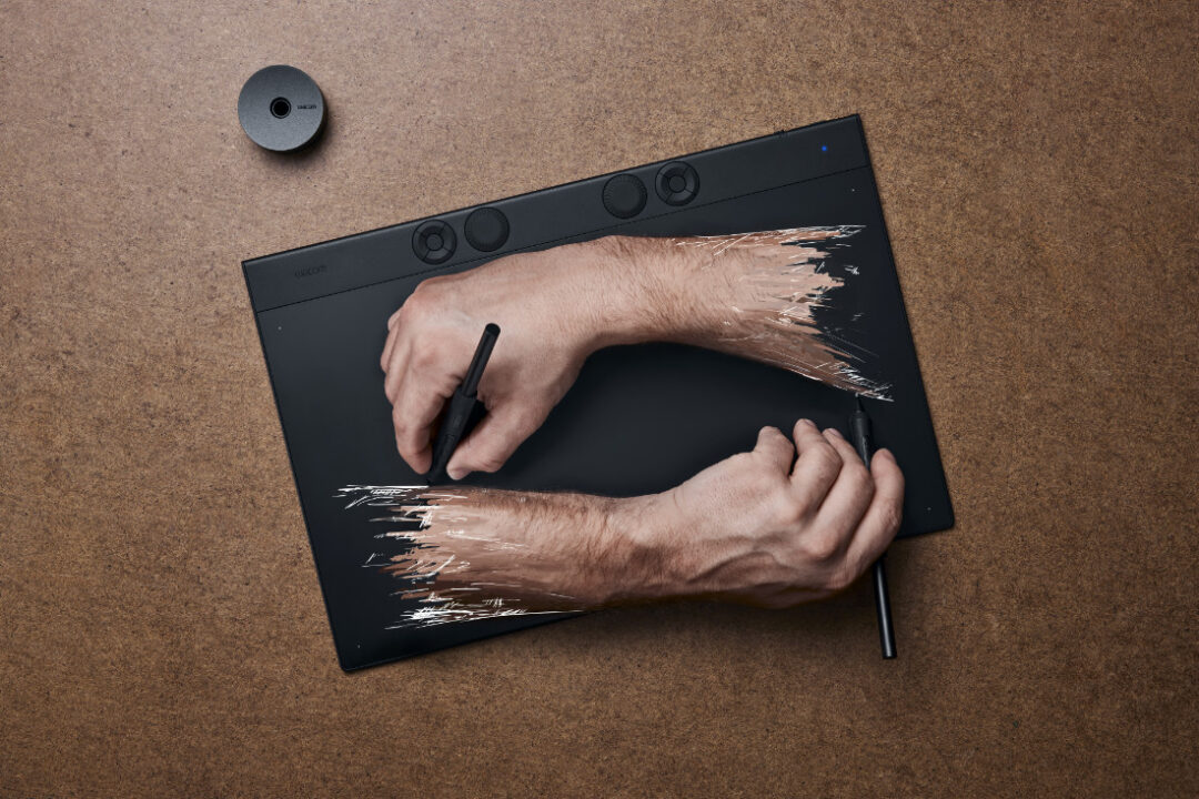 How photographer Caleb Kerr went meta by shooting Intuos Pro ... then editing with Intuos Pro 4 caleb kerr wacom hands final