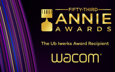 Wacom Receives Ub Iwerks Award for Lasting Impact on Animation at the 53rd Annie Awards