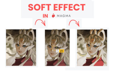 How to create a “soft effect” for your illustrations in Magma
