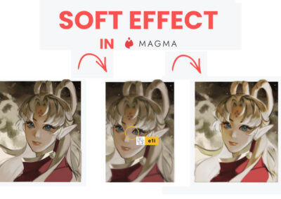 How to create a “soft effect” for your illustrations in Magma
