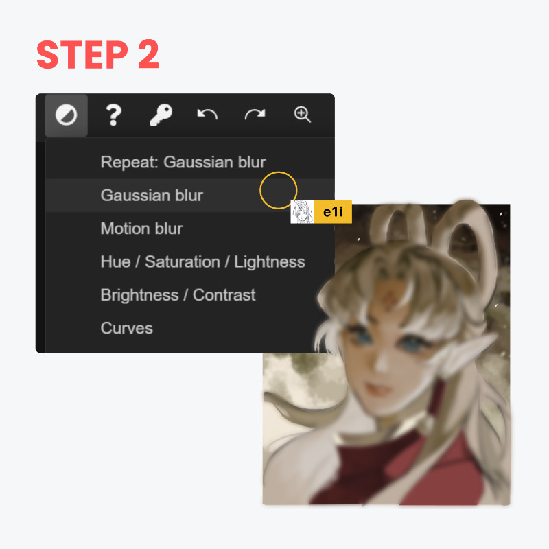 How to create a "soft effect" for your illustrations in Magma 2 Eli Soft Effect Magma Tutorial 2