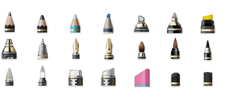 sketchbook brushes