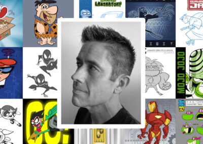 The Legendary Character Designer Behind Teen Titans Go!, Samurai Jack, and Dexter’s Lab Shares His Art Setup