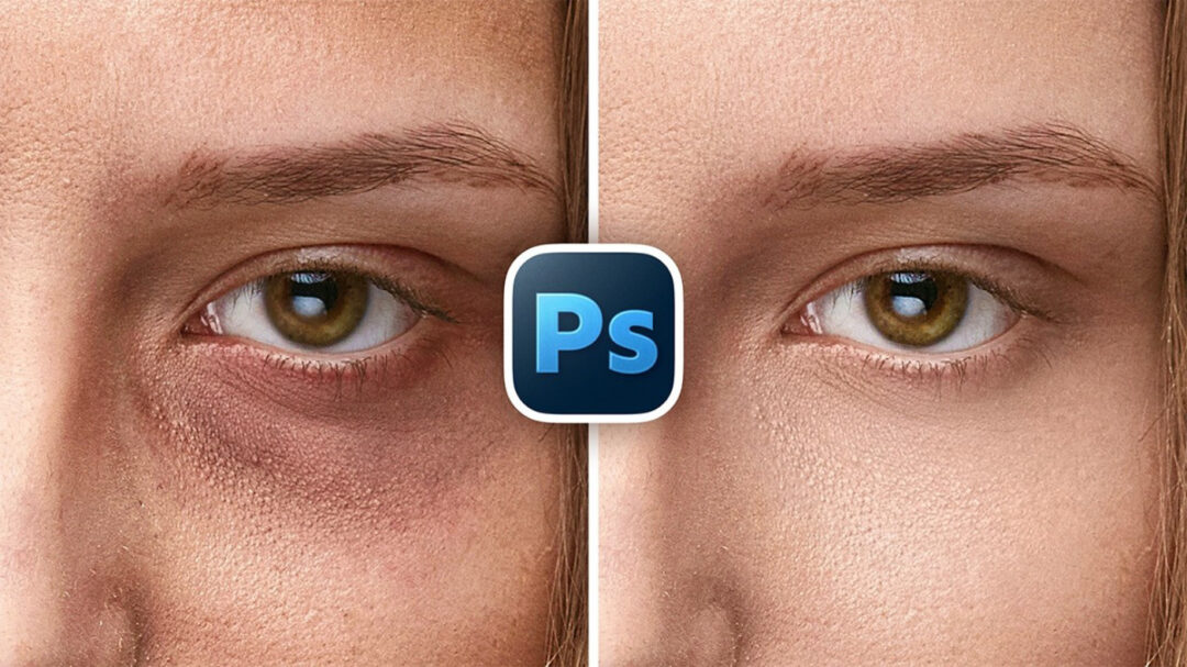 Human-powered Photoshop lessons with PiXimperfect: How to remove eye bags