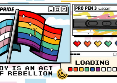 Joy is an act of rebellion: Wacom celebrates Pride 2026!