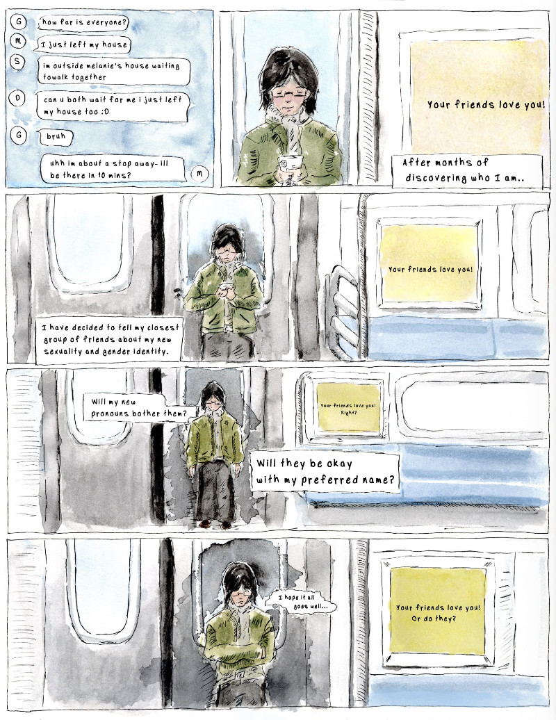 Celebrating LGBTQ+ Comic Artists This Pride Month: The La Guardia Queerterly, Volume 2 4 Queerterly Vee Page 1 1