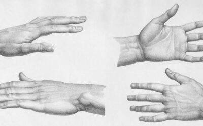 How to draw stylized hands