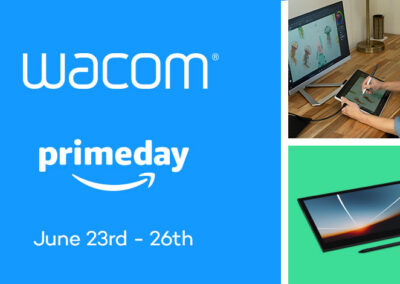All the Amazon Prime Day Deals on Wacom tablets that are currently live now!