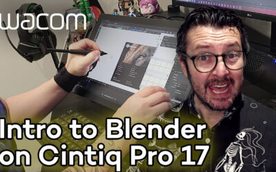 How to set up your Wacom Cintiq for Blender, with Paul Caggegi