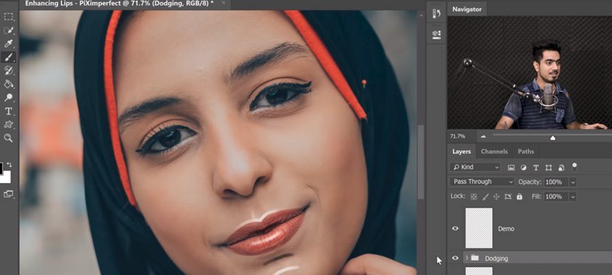 4 Steps to Create Amazing Lips in Photoshop