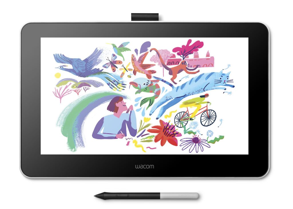Wacom One By Bamboo Splash Pen Tablet Handwritten Notes Sketches Doodles Emails Letters Greeting Cards CTL471 Right Left Hand Graphic Drawing Tablet 