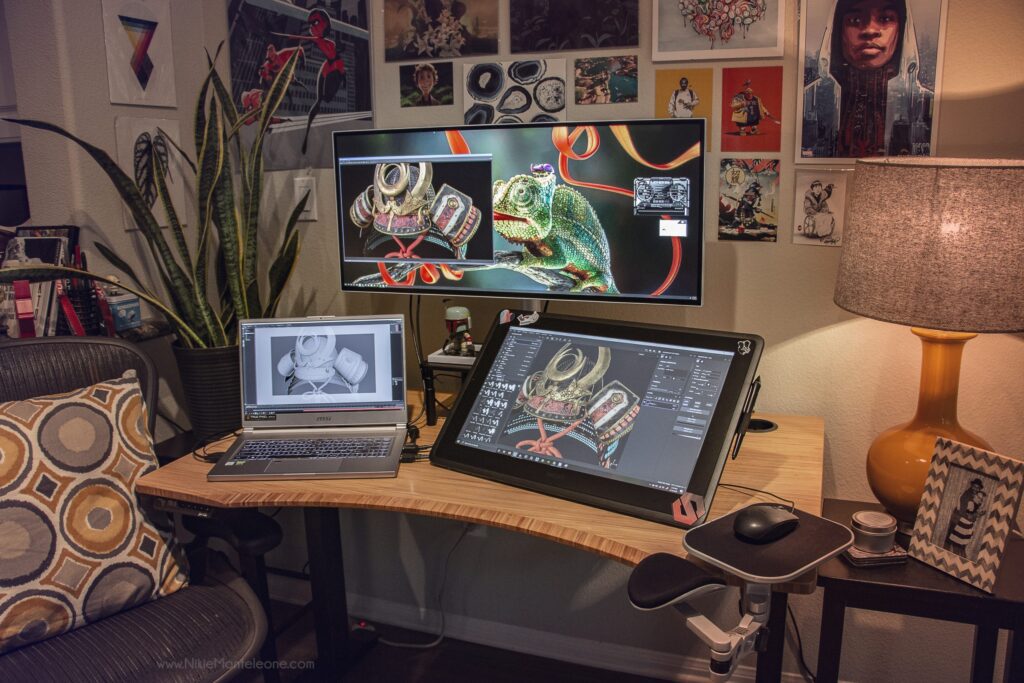 NikieMonteleone Studio Setup2