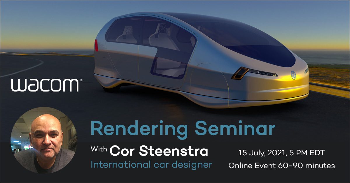 How to Become a Car Designer with Cor Steenstra | Sponsored by Wacom – Part 2