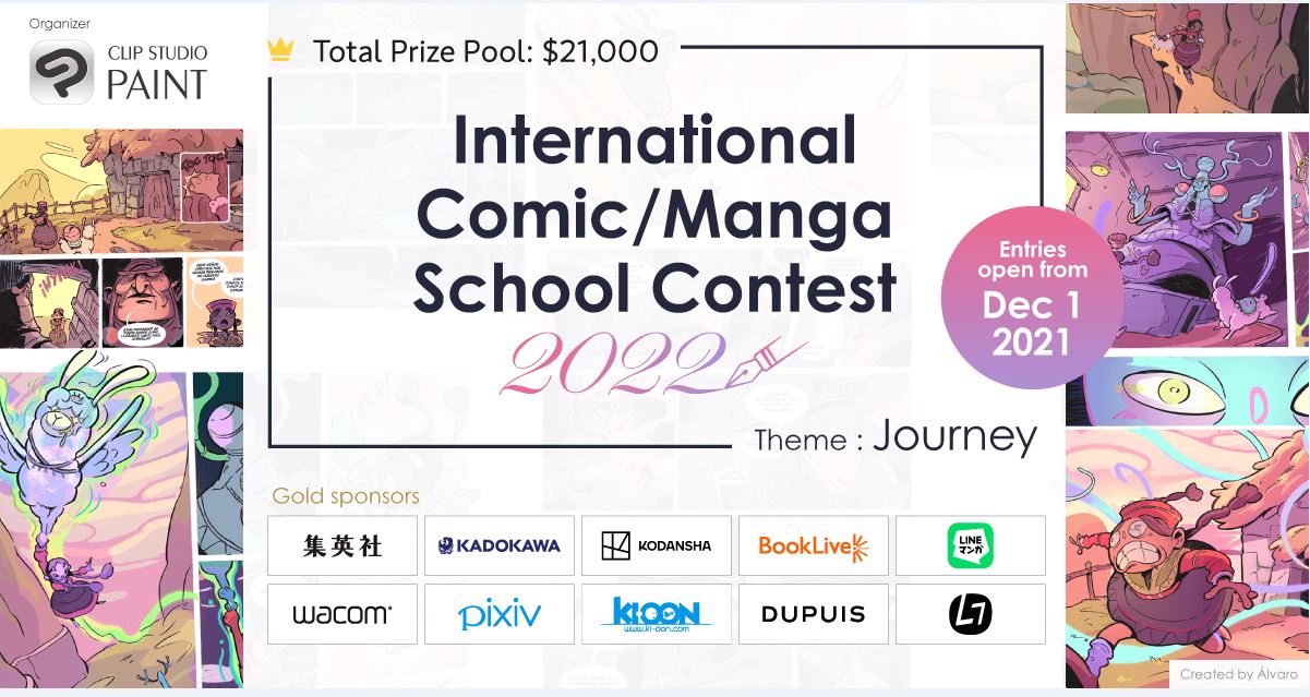 Celsys Opens International Comic/Manga School Contest for 2022