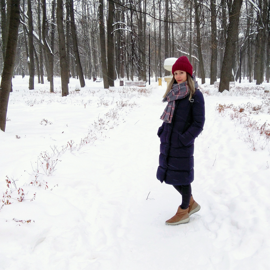 Anna Kuptsova home winter