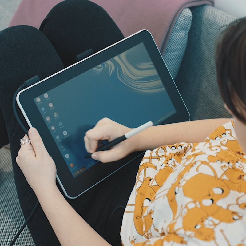 Wacom One helps replace laptop with smartphone
