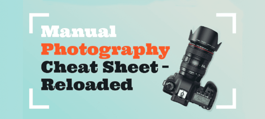 Digital photography cheat sheet