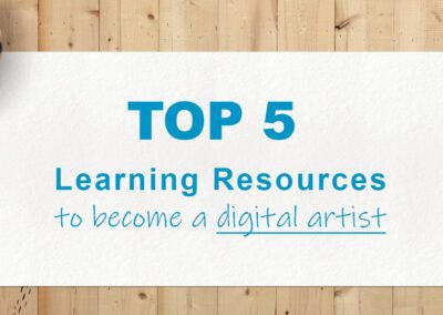 Top 5 go-to resources for aspiring digital artists
