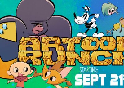 Prepare-se para o Cartoon Crunch, um mini Reality Show em cinco episódios com Mike Morris