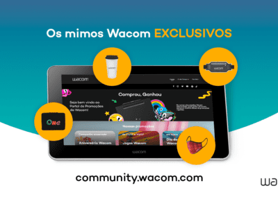 Conheça os brindes Wacom EXCLUSIVOS – Minha Wacom