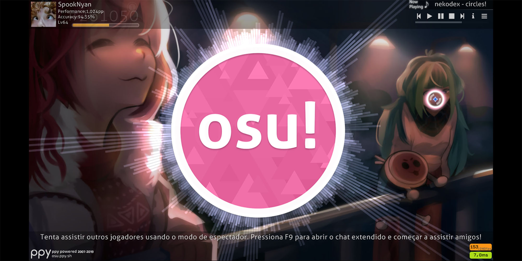 How to get the Now Playing text on your Osu! live stream! 